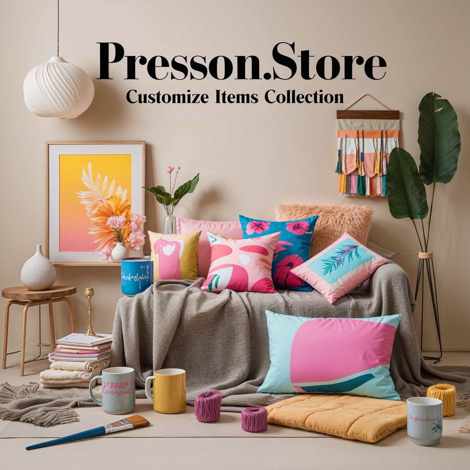 Customize Items Collection by Tanisha | Personalized Apparel & Accessories – PressOn.Store