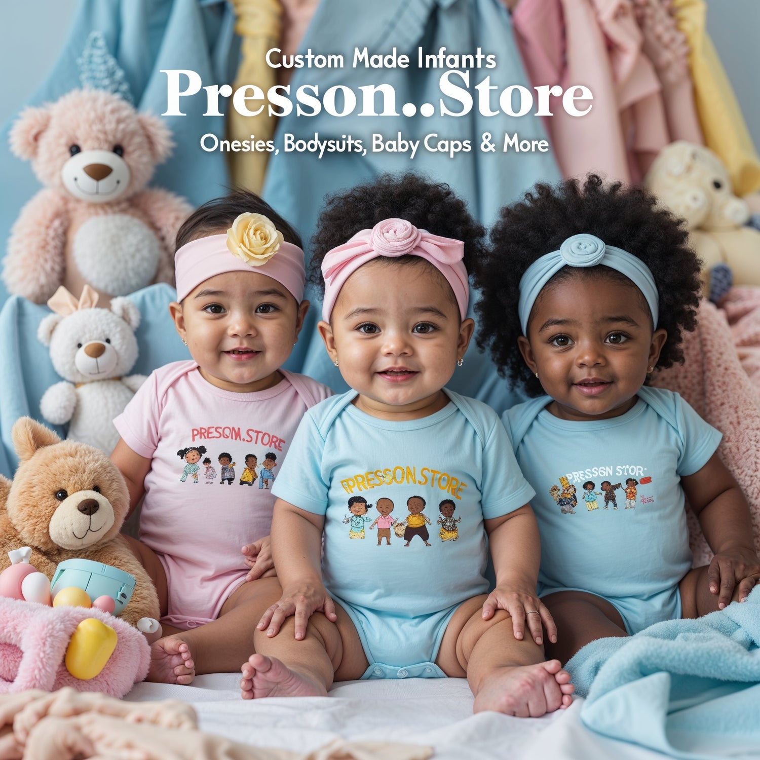 Infants Collection by Tanisha | Custom Baby Apparel – PressOn.Store