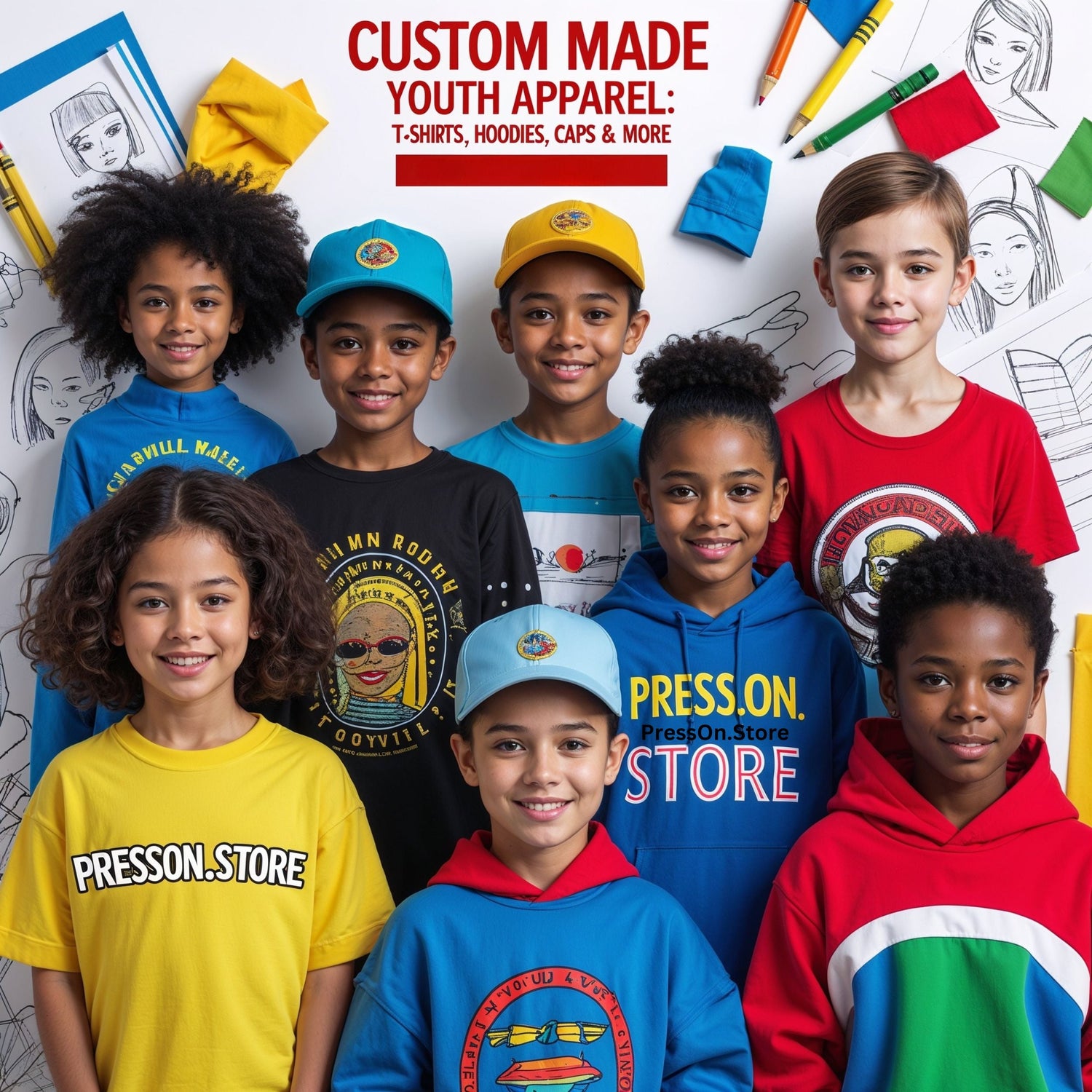 Youth Collection by Tanisha – Trendy and Customizable Apparel for Kids